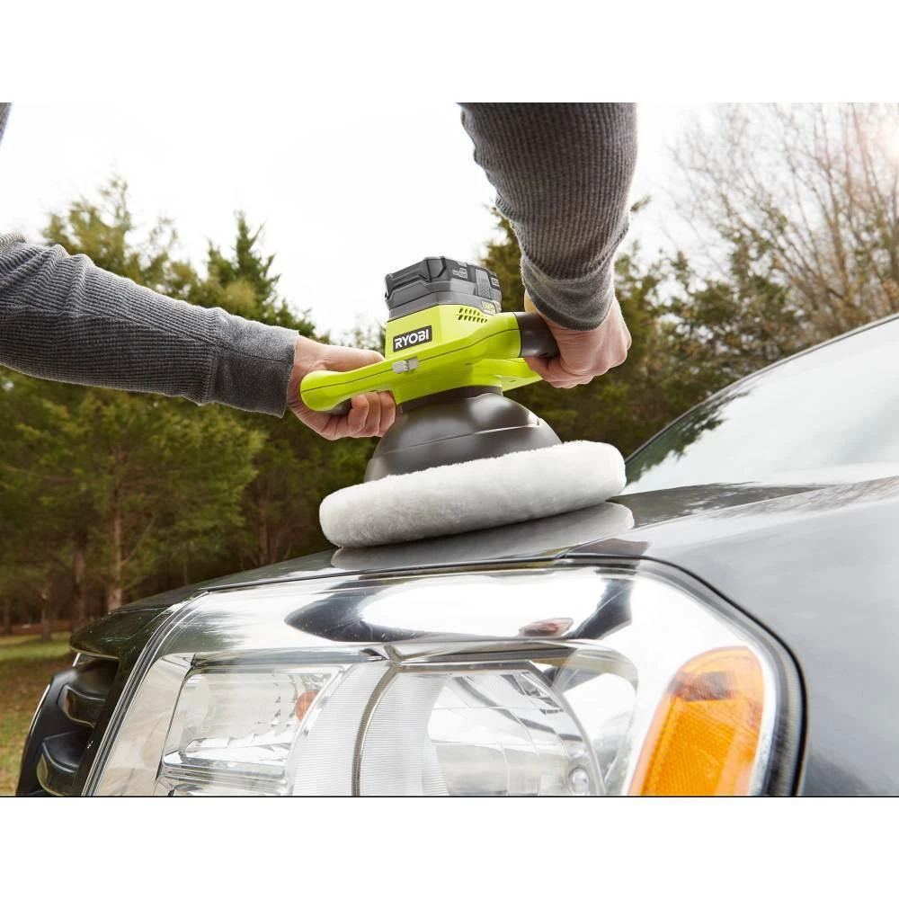 Ryobi ONE+ 18V Cordless 10 In. Orbital Buffer (Tool-Only) 7 Ryobi ONE+ 18V Cordless 10 In. Orbital Buffer (Tool-Only) - Image 7