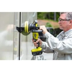 Ryobi ONE+ 18V 5 In. Variable Speed Dual Action Polisher (Tool Only) -RYOBI TOOLS SALE ryobi polishers pbf100b 1f 1000