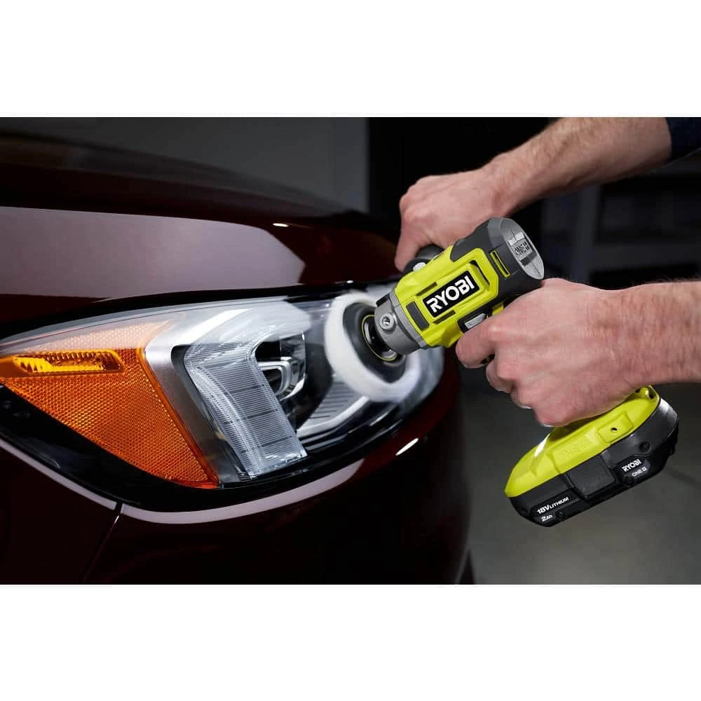Ryobi ONE+ 18V Cordless 3 In. Variable Speed Detail Polisher/Sander (Tool Only) 8 Ryobi ONE+ 18V Cordless 3 In. Variable Speed Detail Polisher/Sander (Tool Only) - Image 8