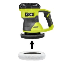 Ryobi ONE+ 18V Cordless 6 In. Two Speed Random Orbit Buffer (Tool Only) -RYOBI TOOLS SALE ryobi polishers pcl460b 1f 1000