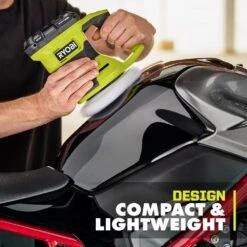Ryobi ONE+ 18V Cordless 6 In. Two Speed Random Orbit Buffer (Tool Only) -RYOBI TOOLS SALE ryobi polishers pcl460b a0 1000