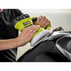 Ryobi ONE+ 18V Cordless 6 In. 2-Speed Random Orbit Buffer With 2-Piece Bonnet Set -RYOBI TOOLS SALE ryobi polishers pcl460b a92201 40 1000