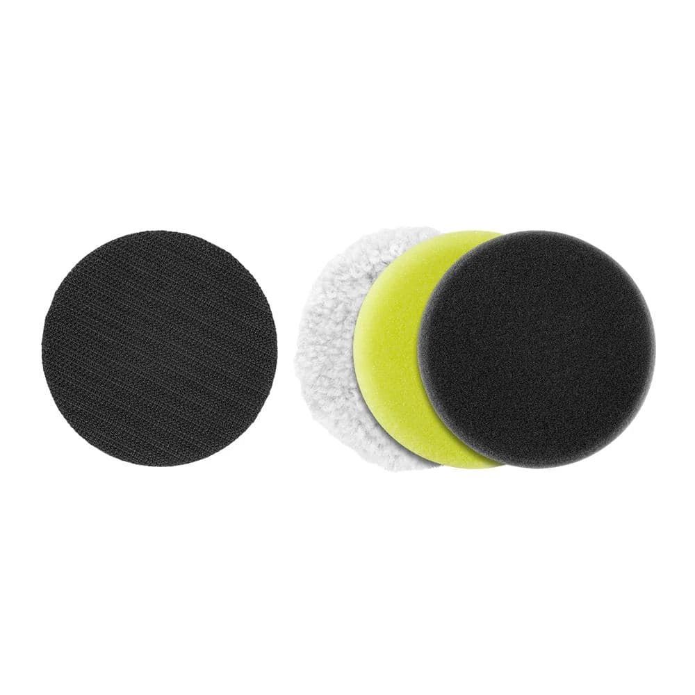 Ryobi 3 In. Detail Polisher Pad Set (4-Piece) 1 Ryobi 3 In. Detail Polisher Pad Set (4-Piece)