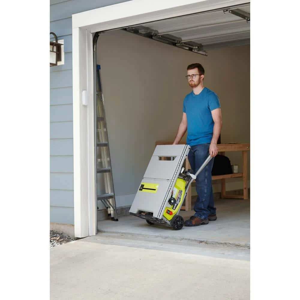 Ryobi 15 Amp 10 In. Expanded Capacity Portable Corded Table Saw With Rolling Stand 2 Ryobi 15 Amp 10 In. Expanded Capacity Portable Corded Table Saw With Rolling Stand - Image 2