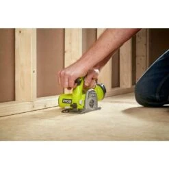 Ryobi ONE+ 18V Cordless 3-3/8 In. Multi-Material Plunge Saw (Tool Only) -RYOBI TOOLS SALE ryobi power cutting tools p555 1f 1000