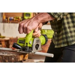 Ryobi ONE+ 18V Cordless 3-3/8 In. Multi-Material Plunge Saw (Tool Only) -RYOBI TOOLS SALE ryobi power cutting tools p555 44 1000