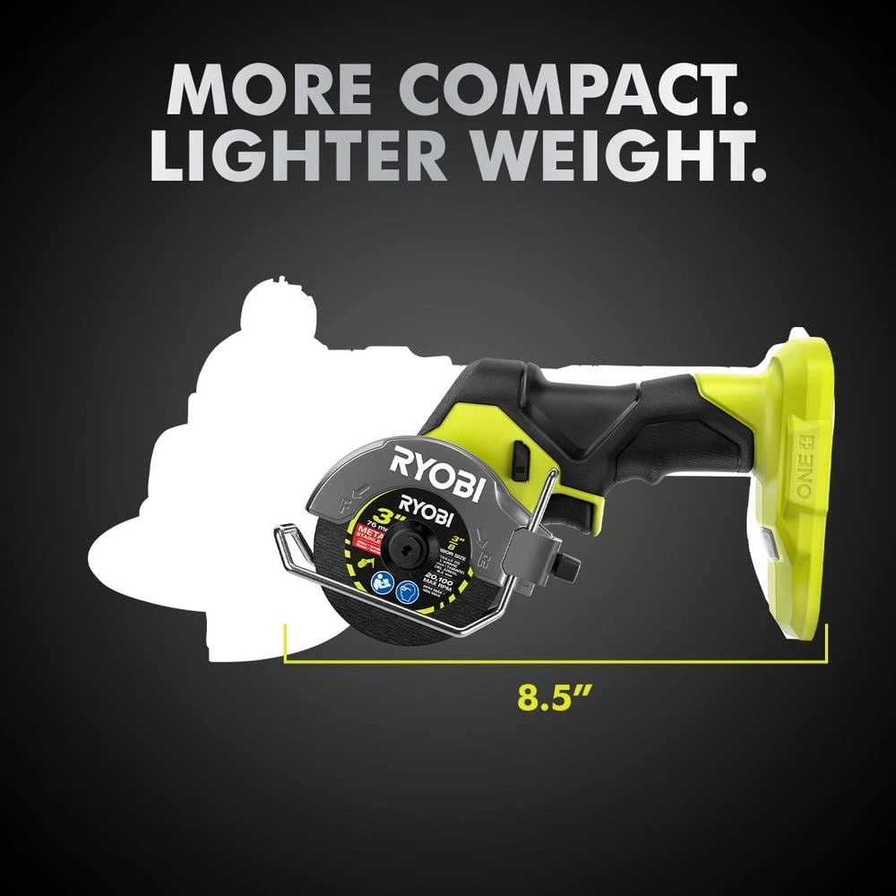 Ryobi ONE+ 18V HIGH PERFORMANCE Kit W/ (2) 4.0 Ah Batteries, 2.0 Ah Battery, Charger, & ONE+ HP Brushless Cut-Off Tool 8 Ryobi ONE+ 18V HIGH PERFORMANCE Kit W/ (2) 4.0 Ah Batteries, 2.0 Ah Battery, Charger, & ONE+ HP Brushless Cut-Off Tool - Image 8