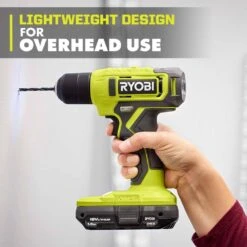 Ryobi ONE+ 18V Cordless 3/8 In. Drill/Driver Kit W/ 1.5 Ah Battery, Charger, & Impact Rated Screwdriver Drill Bit Kit (70PC) -RYOBI TOOLS SALE ryobi power drills pcl201k1 ar2040 66 1000