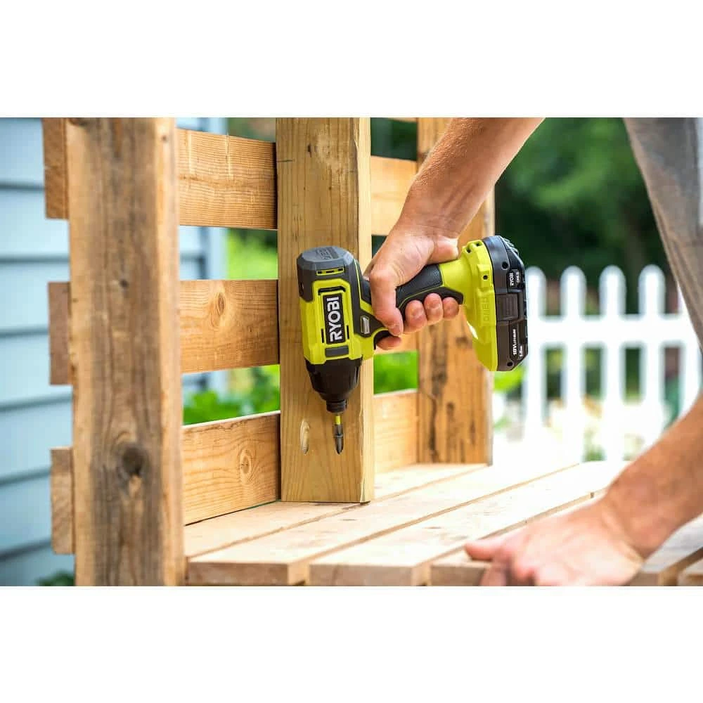 Ryobi ONE+ 18V Cordless 1/2 In. Drill/Driver Kit With 1.5 Ah Battery, Charger, And Drill And Impact Drive Kit (40-Piece) 7 Ryobi ONE+ 18V Cordless 1/2 In. Drill/Driver Kit With 1.5 Ah Battery, Charger, And Drill And Impact Drive Kit (40-Piece) - Image 7
