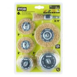 Ryobi Wire Wheel Assortment Set (6-Piece) 11 Ryobi Wire Wheel Assortment Set (6-Piece) -RYOBI TOOLS SALE ryobi power sander accessories a72601 77 1000