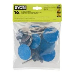 Ryobi 2 In. Sanding Disc Set (16-Piece) -RYOBI TOOLS SALE ryobi power sander accessories a911601 40 1000