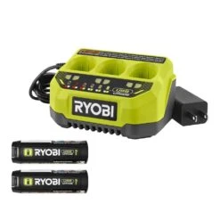 Ryobi USB Lithium Starter Kit With (2) 2.0 Ah Batteries And 3-Port Charger