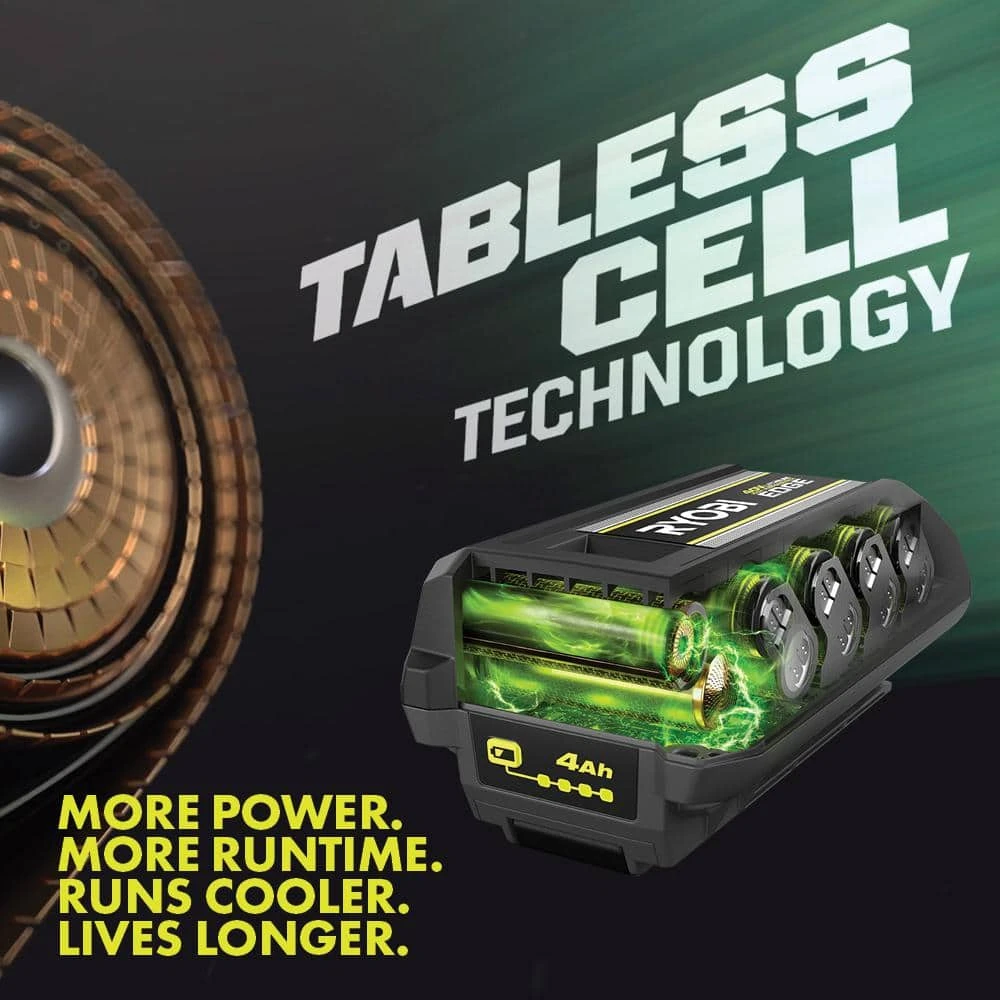 Ryobi 40V 4.0 Ah Lithium-Ion High Performance EDGE Battery 4 Ryobi 40V 4.0 Ah Lithium-Ion High Performance EDGE Battery - Image 4