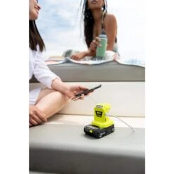 Ryobi ONE+ 18V Cordless Portable Power Source With 6.0 Ah HIGH PERFORMANCE Battery (2-Pack) -RYOBI TOOLS SALE ryobi power tool batteries p743 pbp2007 66 1000