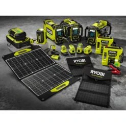 Ryobi ONE+ 18V Cordless Portable Power Source Starter Kit With 1.5 Ah Battery And Charger -RYOBI TOOLS SALE ryobi power tool batteries p743gcsb c3 1000