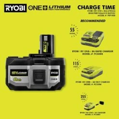 Ryobi ONE+ 18V 8.0 Ah Lithium-Ion HIGH PERFORMANCE Battery -RYOBI TOOLS SALE ryobi power tool batteries pbp1008 44 1000