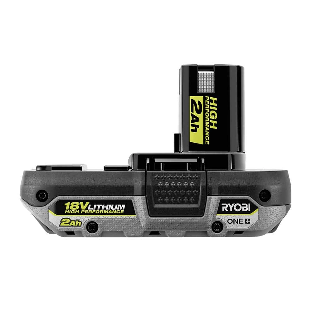 Ryobi ONE+ 18V HIGH PERFORMANCE Lithium-Ion 2.0 Ah Compact Battery (2-Pack) 5 Ryobi ONE+ 18V HIGH PERFORMANCE Lithium-Ion 2.0 Ah Compact Battery (2-Pack) - Image 5
