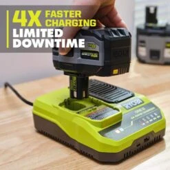 Ryobi ONE+ 18V 8A Rapid Charger With 6.0 Ah HIGH PERFORMANCE Battery (2-Pack) -RYOBI TOOLS SALE ryobi power tool batteries pcg008 pbp2007 a0 1000