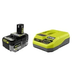 Ryobi ONE+ HP 18V 6.0 Ah Lithium-Ion HIGH PERFORMANCE Battery And Charger Starter Kit