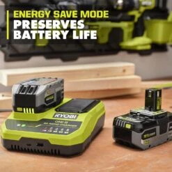 Ryobi ONE+ HP 18V 8.0 Ah Lithium-Ion HIGH PERFORMANCE Battery And Rapid Charger Starter Kit -RYOBI TOOLS SALE ryobi power tool batteries psk018 c3 1000