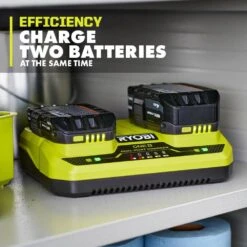 Ryobi ONE+ 18V (6) 1.5 Ah Batteries With Dual-Port Charger Starter Kit -RYOBI TOOLS SALE ryobi power tool batteries psk026 1d 1000