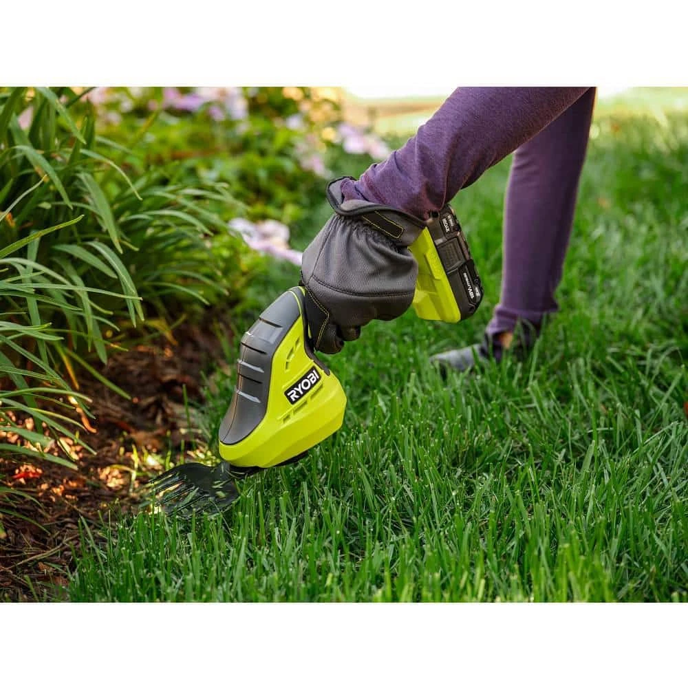 Ryobi ONE+ 18V Lithium-Ion Starter Kit With 2.0 Ah Battery, 4.0 Ah Battery, Charger, And ONE+ 18” Cordless Hedge Trimmer 8 Ryobi ONE+ 18V Lithium-Ion Starter Kit With 2.0 Ah Battery, 4.0 Ah Battery, Charger, And ONE+ 18” Cordless Hedge Trimmer - Image 8