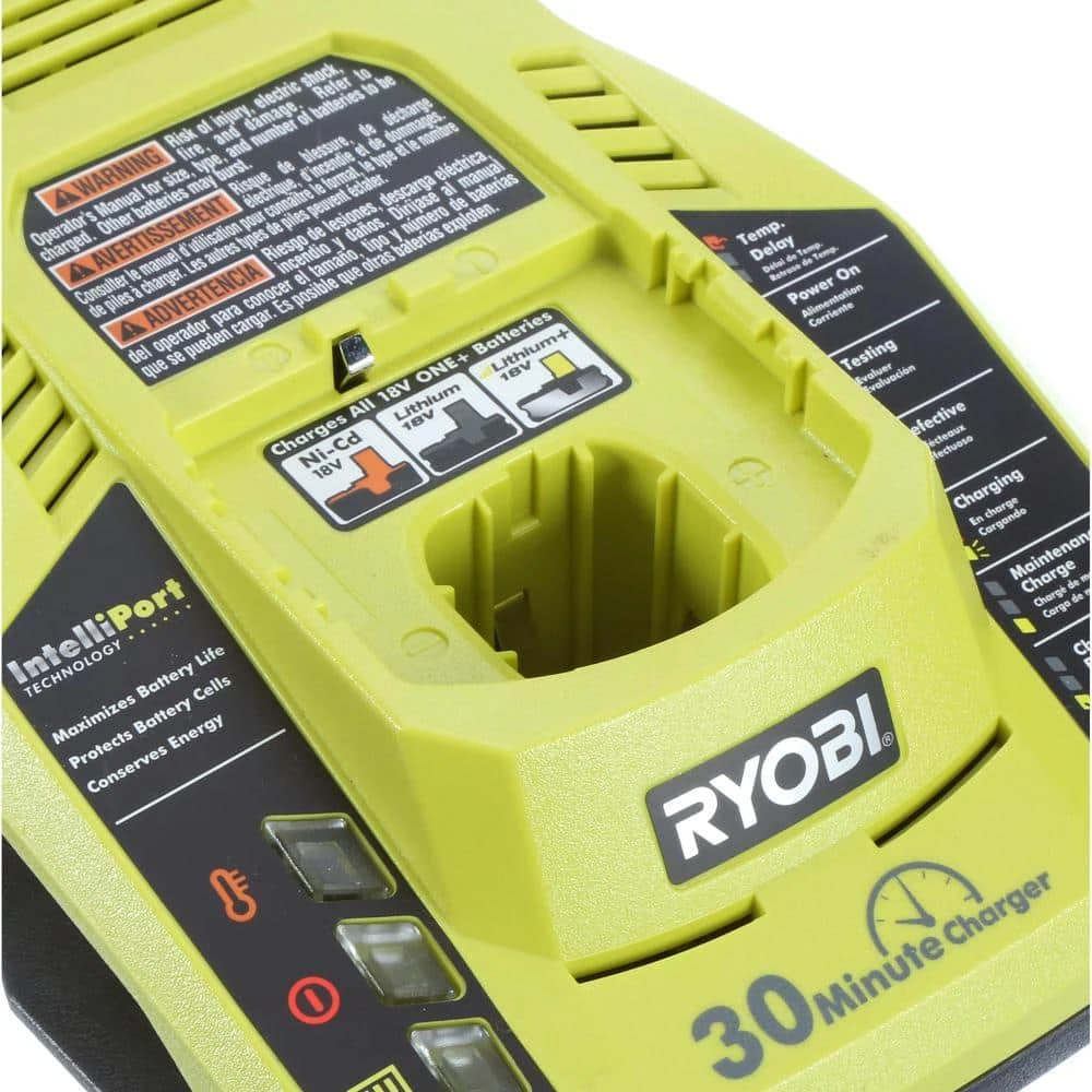 Ryobi ONE+ 18V Dual Chemistry IntelliPort Charger 7 Ryobi ONE+ 18V Dual Chemistry IntelliPort Charger - Image 7