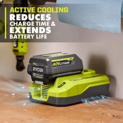 Ryobi ONE+ 18V/40V Dual Platform Charger -RYOBI TOOLS SALE ryobi power tool battery chargers pcg007 4f 1000