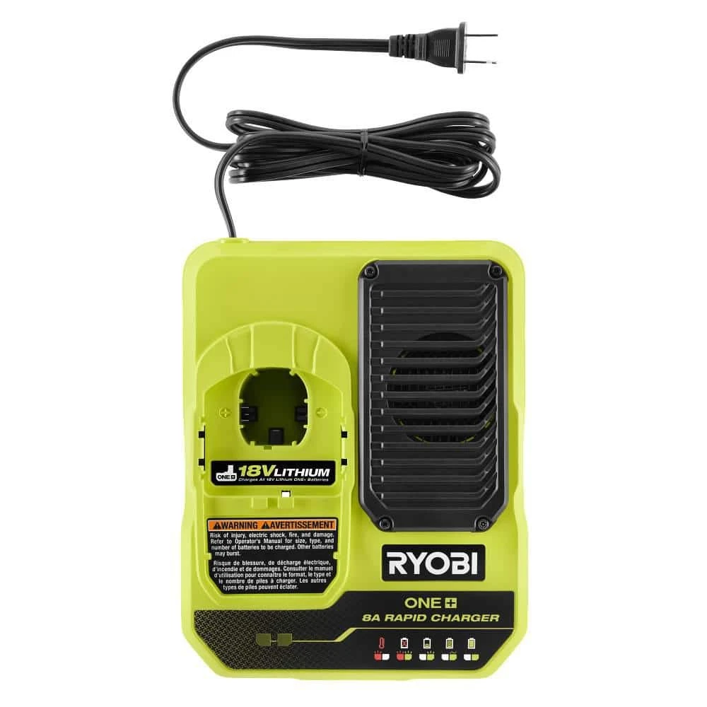 Ryobi ONE+ 18V 8A Rapid Charger 9 Ryobi ONE+ 18V 8A Rapid Charger - Image 9