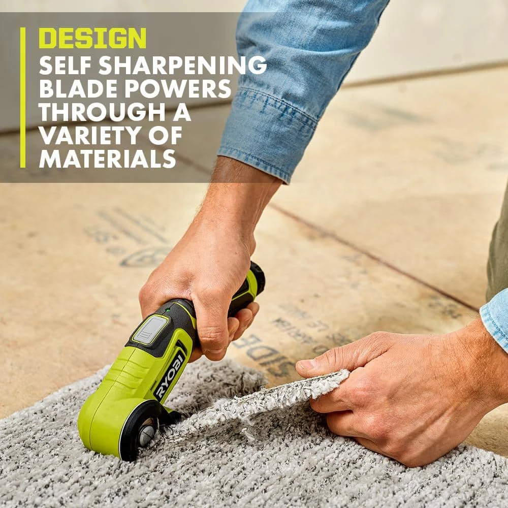 Ryobi USB Lithium 3-Tool Combo Kit With Cutter, Scrubber, Screwdriver, (3) 2.0 Ah USB Lithium Batteries, & (3) Charging Cables 4 Ryobi USB Lithium 3-Tool Combo Kit With Cutter, Scrubber, Screwdriver, (3) 2.0 Ah USB Lithium Batteries, & (3) Charging Cables - Image 4