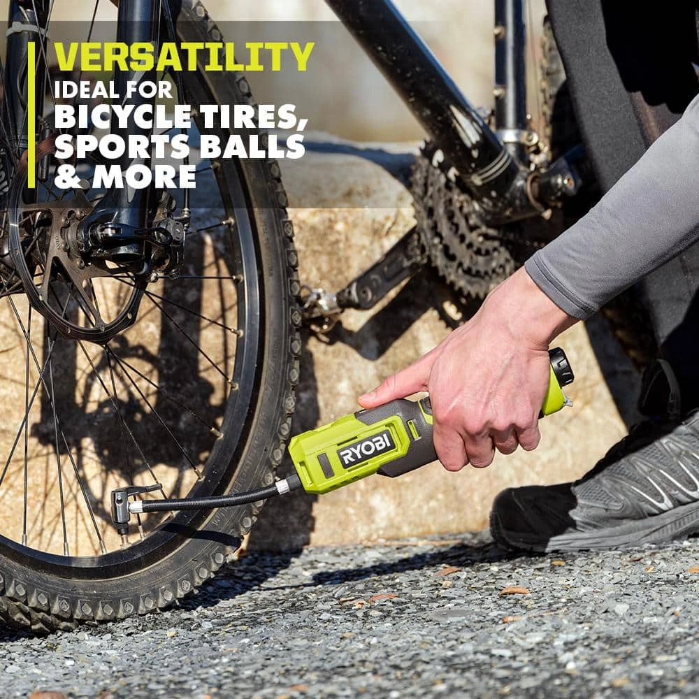 Ryobi USB Lithium 2-Tool Combo Kit With Inflator, Flashlight, (2) 2.0 Ah USB Lithium Batteries, & (2) Charging Cables 5 Ryobi USB Lithium 2-Tool Combo Kit With Inflator, Flashlight, (2) 2.0 Ah USB Lithium Batteries, & (2) Charging Cables - Image 5