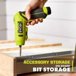 Ryobi USB Lithium 4 Tool Kit W/Screwdriver, Glue Pen, Rotary Tool, Power Cutter, Batteries, Charger & (2) 2.0 Ah Batteries -RYOBI TOOLS SALE ryobi power tool combo kits fvk102k2 fvb202 66 1000