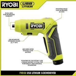 Ryobi USB Lithium 4Tool Combo Kit W/Screwdriver, Glue Pen, Rotary Tool, Power Cutter, Batteries, Charger &(2) 3.0 Ah Batteries 14 Ryobi USB Lithium 4Tool Combo Kit W/Screwdriver, Glue Pen, Rotary Tool, Power Cutter, Batteries, Charger &(2) 3.0 Ah Batteries -RYOBI TOOLS SALE ryobi power tool combo kits fvk102k2 fvb203 40 1000