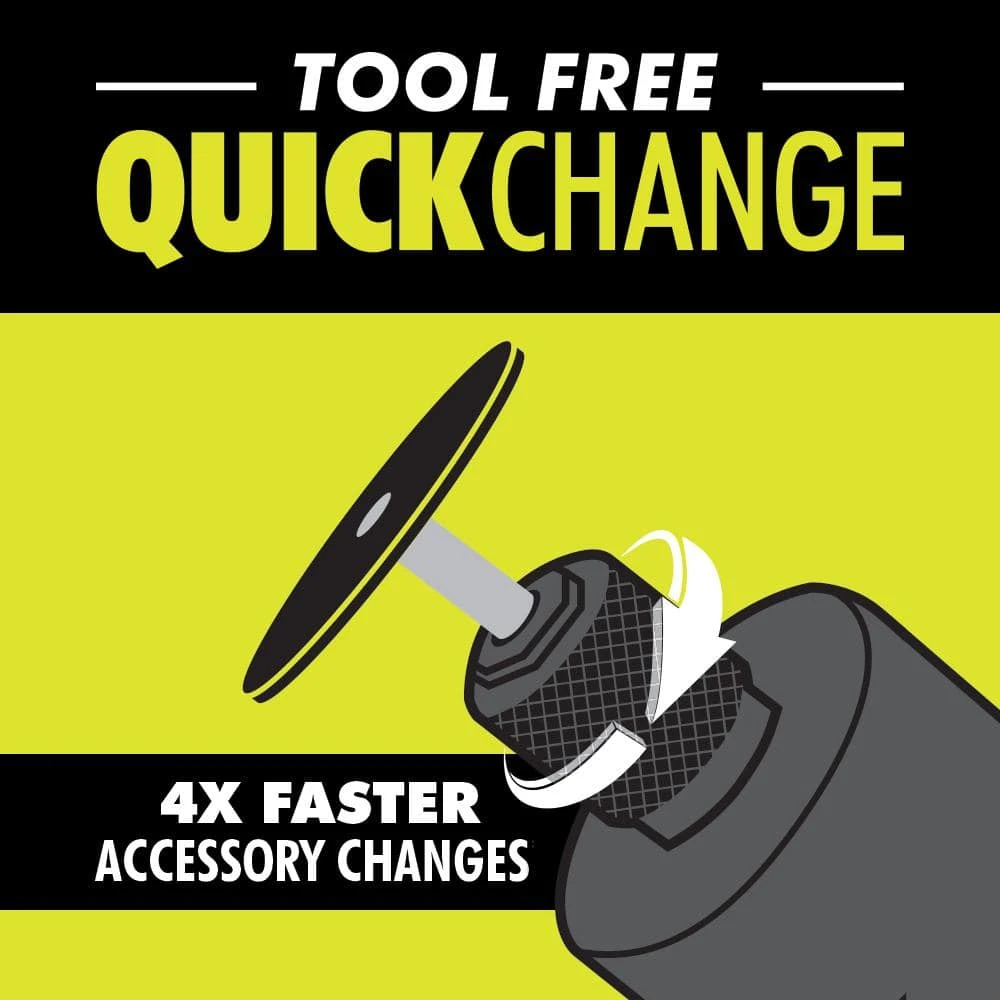 Ryobi USB Lithium 2-Tool Combo Kit With Rotary Tool, Glue Pen, (2) 2.0 Ah USB Lithium Batteries, And (2) Charging Cables 11 Ryobi USB Lithium 2-Tool Combo Kit With Rotary Tool, Glue Pen, (2) 2.0 Ah USB Lithium Batteries, And (2) Charging Cables - Image 11