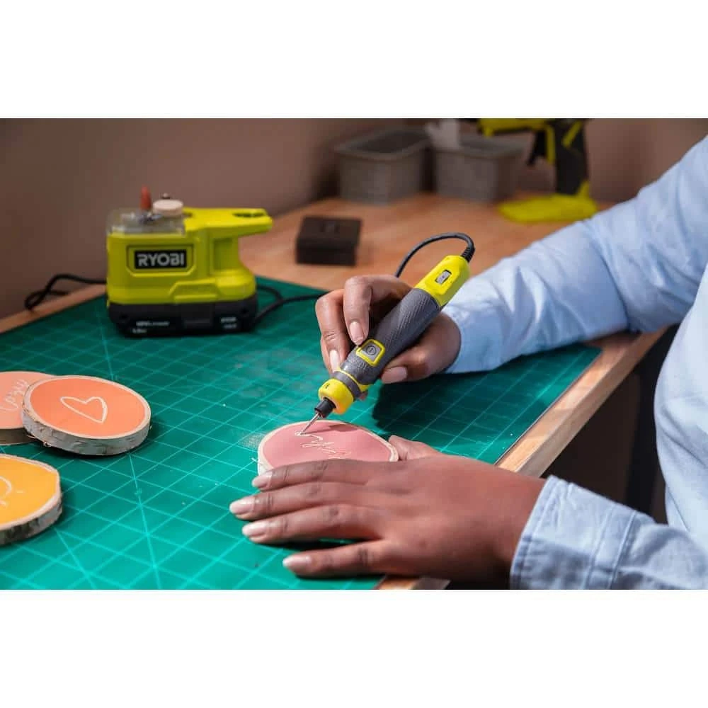 Ryobi ONE+ 18V Cordless 2-Tool Combo Kit With Dual Temperature Glue Gun And Compact Glue Gun (Tools Only) 10 Ryobi ONE+ 18V Cordless 2-Tool Combo Kit With Dual Temperature Glue Gun And Compact Glue Gun (Tools Only) - Image 10