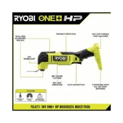 Ryobi ONE+ 18V Cordless 6-Tool Combo Kit With (2) Batteries, Charger, Accessories, And Tool Bag -RYOBI TOOLS SALE ryobi power tool combo kits pblck116k2 77 1000