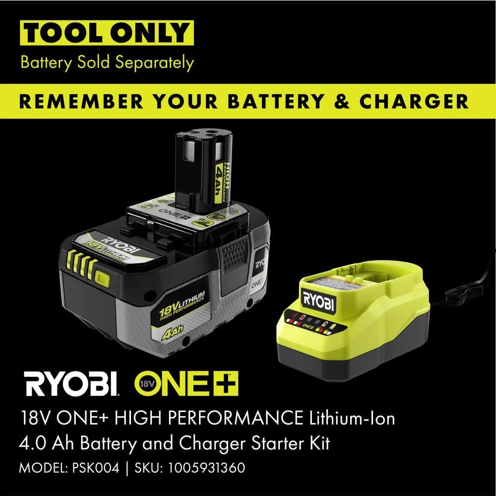 Ryobi ONE+ HP 18V Brushless Cordless 2-Tool Combo Kit With Miter Saw And Compact Portable Jobsite Table Saw (Tools Only) 9 Ryobi ONE+ HP 18V Brushless Cordless 2-Tool Combo Kit With Miter Saw And Compact Portable Jobsite Table Saw (Tools Only) - Image 9