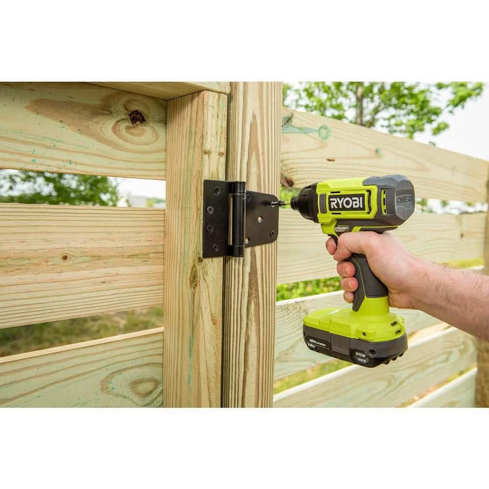 Ryobi ONE+ 18V Cordless 2-Tool Combo Kit With Drill/Driver, Impact Driver, (2) Batteries, Charger, & Wire Wheel Set (6-Piece) 9 Ryobi ONE+ 18V Cordless 2-Tool Combo Kit With Drill/Driver, Impact Driver, (2) Batteries, Charger, & Wire Wheel Set (6-Piece) - Image 9