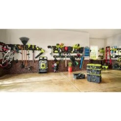 Ryobi ONE+ 18V Cordless 2-Tool Combo Kit W/ Drill/Driver, Impact Driver, (2) 1.5 Ah Batteries, Charger & LINK Medium Tool Box -RYOBI TOOLS SALE ryobi power tool combo kits pcl1200k2 stm102 1f 1000