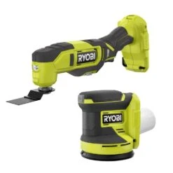 Ryobi ONE+ 18V Cordless 2-Tool Combo Kit With Multi-Tool And 5 In. Random Orbit Sander (Tools Only)