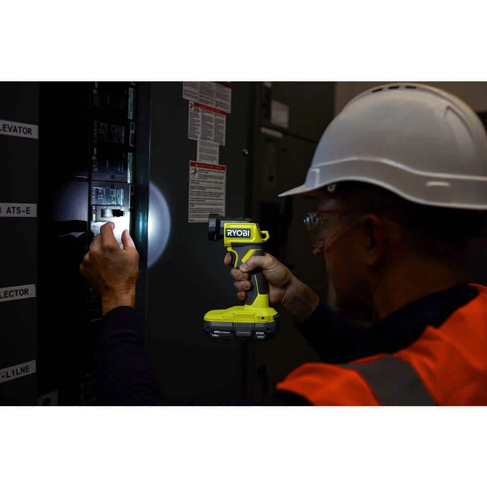 Ryobi ONE+ 18V Cordless 4-Tool Combo Kit With 1.5 Ah Battery, 4.0 Ah Battery, Charger, And 22-Piece Titanium Drilling Set 9 Ryobi ONE+ 18V Cordless 4-Tool Combo Kit With 1.5 Ah Battery, 4.0 Ah Battery, Charger, And 22-Piece Titanium Drilling Set - Image 9