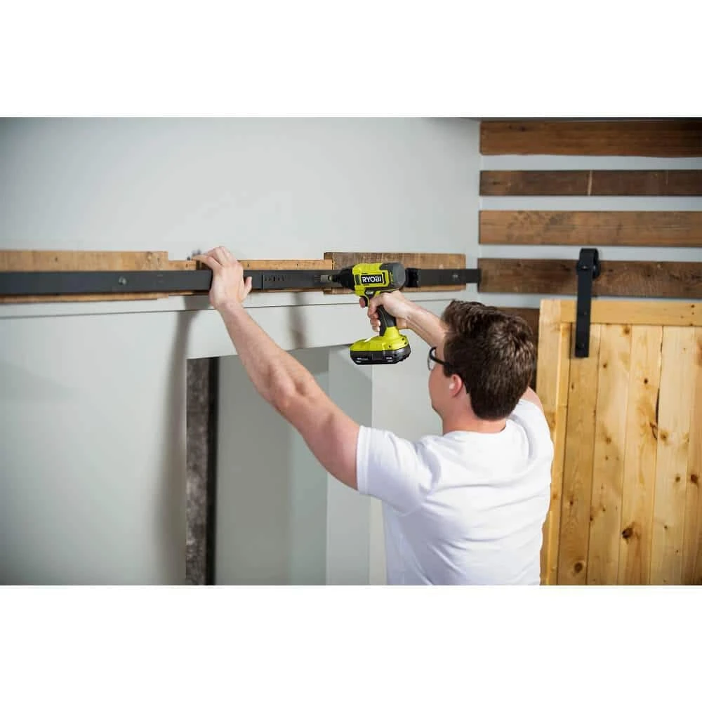 Ryobi ONE+ 18V Cordless 4-Tool Combo Kit With 1.5 Ah Battery, 4.0 Ah Battery, Charger, And 22-Piece Titanium Drilling Set 8 Ryobi ONE+ 18V Cordless 4-Tool Combo Kit With 1.5 Ah Battery, 4.0 Ah Battery, Charger, And 22-Piece Titanium Drilling Set - Image 8