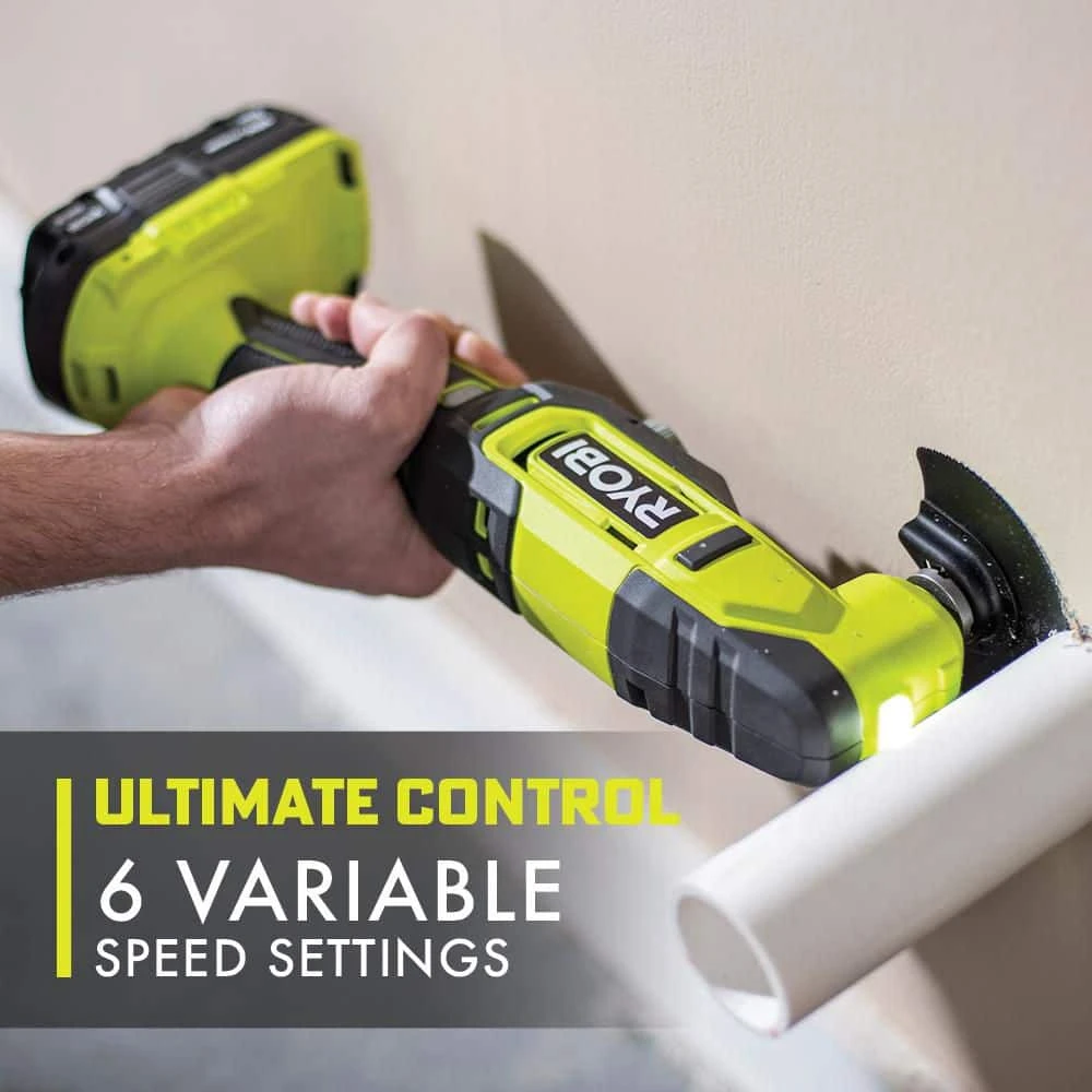 Ryobi ONE+ 18V Lithium-Ion Cordless 5-Tool Combo Kit Special Buy With (2) 2 Ah Batteries, Charger And Tool Bag 10 Ryobi ONE+ 18V Lithium-Ion Cordless 5-Tool Combo Kit Special Buy With (2) 2 Ah Batteries, Charger And Tool Bag - Image 10