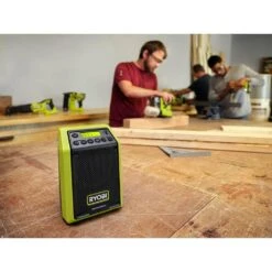 Ryobi ONE+ 18V Cordless 2-Tool Combo Kit With 1/2 In. Impact Wrench, Compact Radio W/ BLUETOOTH, 4.0 Ah Battery, And Charger -RYOBI TOOLS SALE ryobi power tool combo kits pcl265k1 pcl600b c3 1000