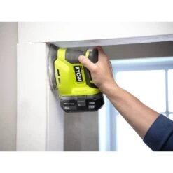 Ryobi ONE+ 18V Cordless 2-Tool Combo Kit With Corner Cat Finish Sander, 5 In. Random Orbit Sander, 4.0 Ah Battery And Charger -RYOBI TOOLS SALE ryobi power tool combo kits pcl416k1 pcl406b c3 1000