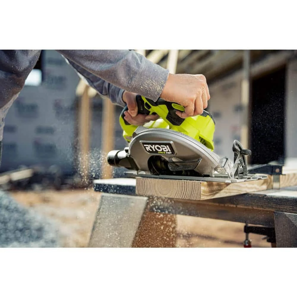 Ryobi ONE+ 18V HP Kit W/(2) 4.0Ah, 2.0Ah Battery, 2-Port Charger, ONE+ Brushless 7-1/4" Circular Saw & ONE+ Brushless Jig Saw 6 Ryobi ONE+ 18V HP Kit W/(2) 4.0Ah, 2.0Ah Battery, 2-Port Charger, ONE+ Brushless 7-1/4" Circular Saw & ONE+ Brushless Jig Saw - Image 6