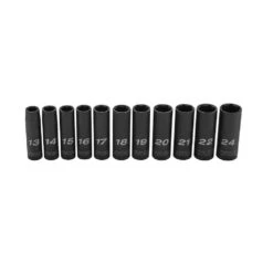 Ryobi 1/2 In Metric Deep Impact Socket Set (11-Piece) -RYOBI TOOLS SALE ryobi ratchet socket sets rhmtis31102 c3 1000