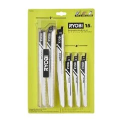 Ryobi Reciprocating Saw Blade Set (15-Piece)