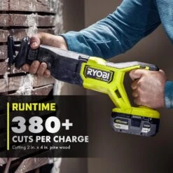 Ryobi ONE+ HP 18V Brushless Cordless Reciprocating Saw Kit With 4.0 Ah HIGH PERFORMANCE Battery And Charger -RYOBI TOOLS SALE ryobi reciprocating saws pblrs01k1 1d 1000