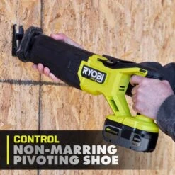 Ryobi ONE+ HP 18V Brushless Cordless Reciprocating Saw Kit With 4.0 Ah HIGH PERFORMANCE EDGE Battery And Charger -RYOBI TOOLS SALE ryobi reciprocating saws pblrs02b pbp1104 pcg004 77 1000